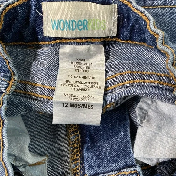 Baby Boy 12 & 12-18 Months Pants Bundle Jean Soft Pants - Picture 16 of 16